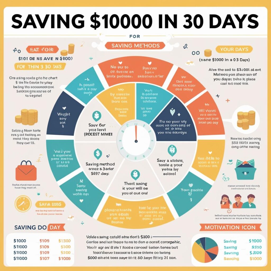 How to save $1000 in 30 Days