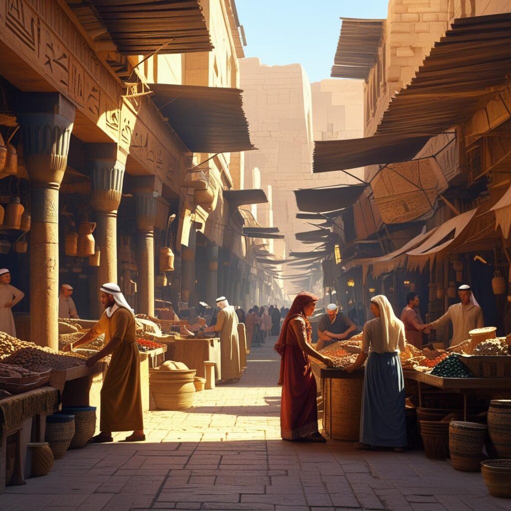Working in Egypt