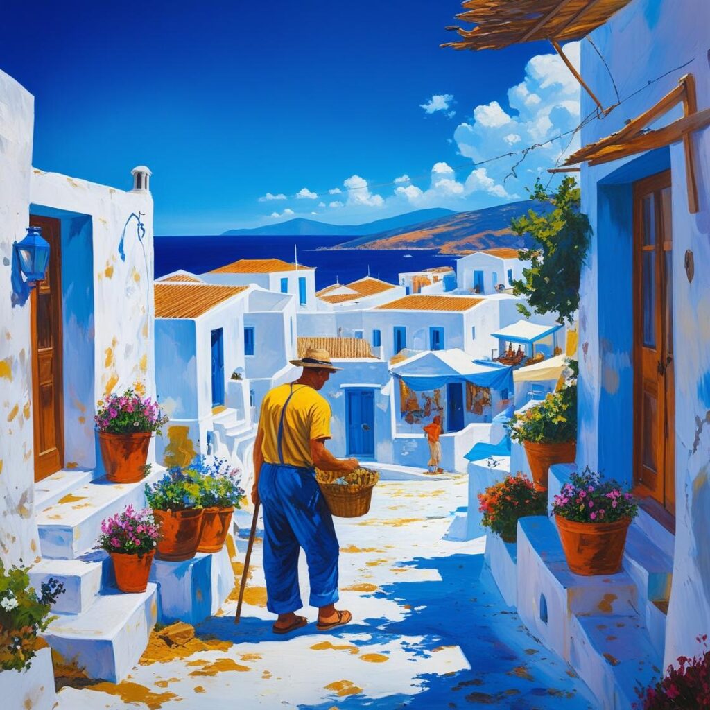 Working in Greece