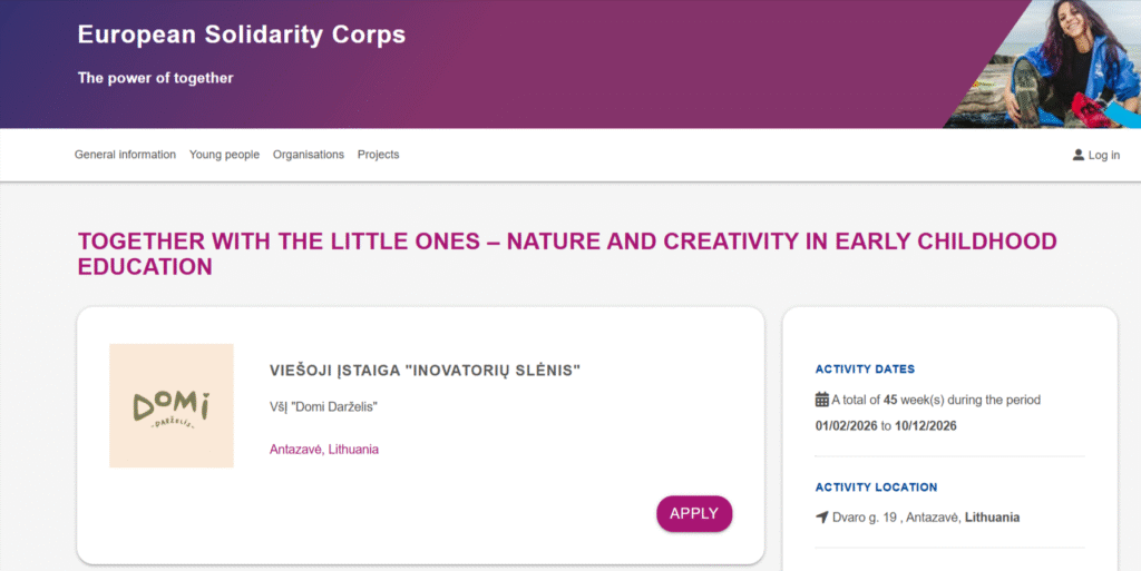 فرص للتطوع في ليتوانيا 2026: برنامج مميز يشمل الإقامة والفيزا والدعم الكامل