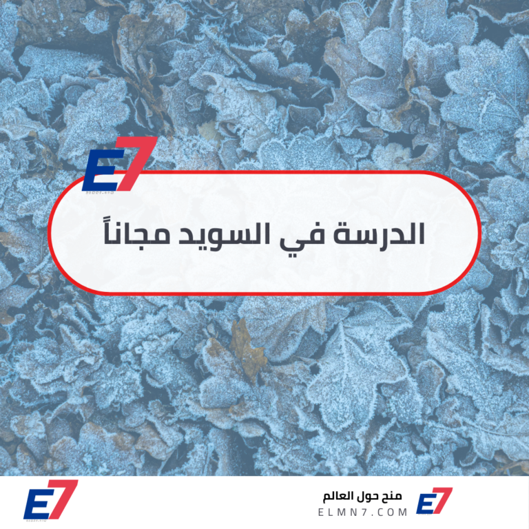 الدراسة في السويد مجاناً